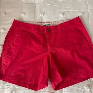 Old Navy Pink Shorts Vibrant and Comfortable